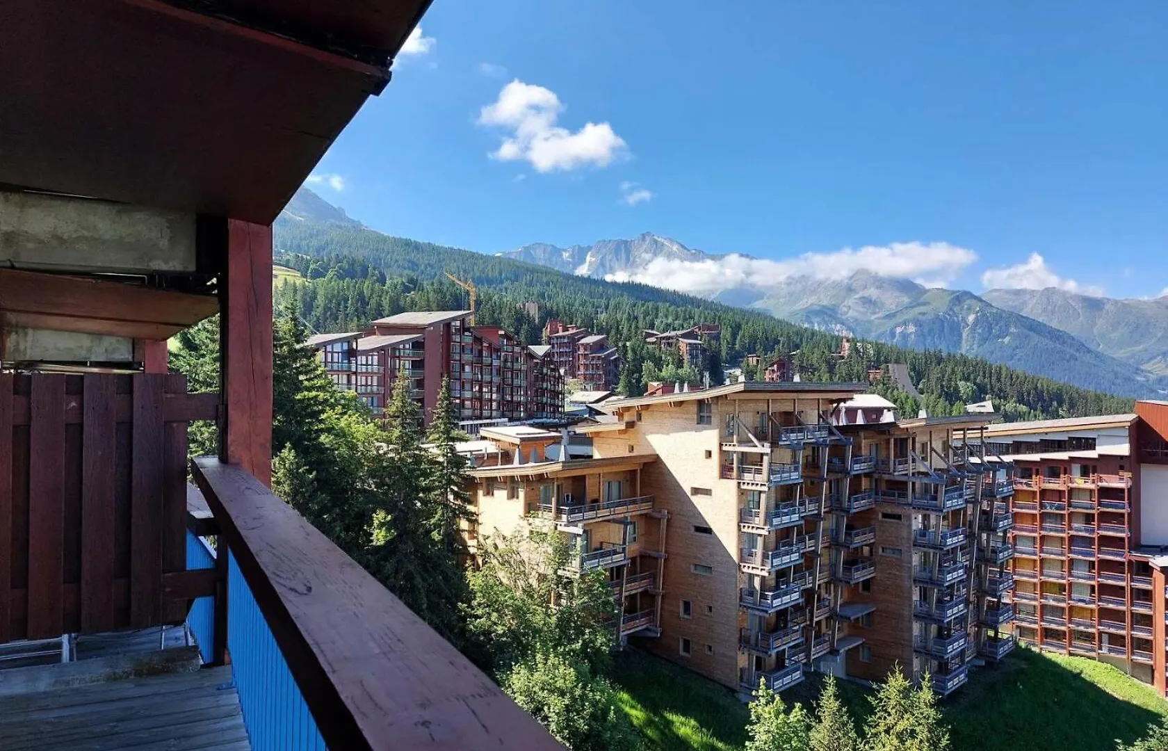 Residence Nova - Bel Appartement 2 Pieces Pour 5 Personnes Avec Un Tres Belle Vue Sur La Vallee, Au Centre De La Station D'Arc 1800 Dans Le Villa Mae-2754 Les Arcs